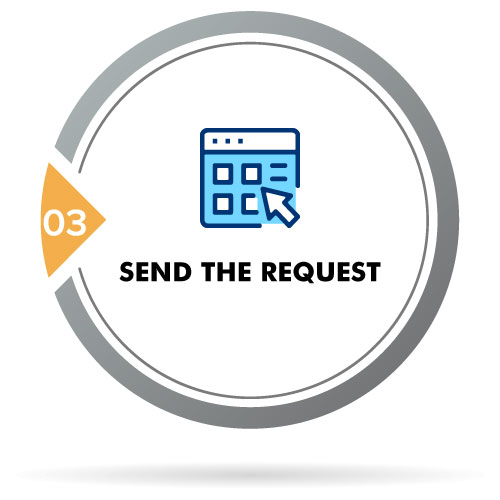 Send the request - Samas Cases